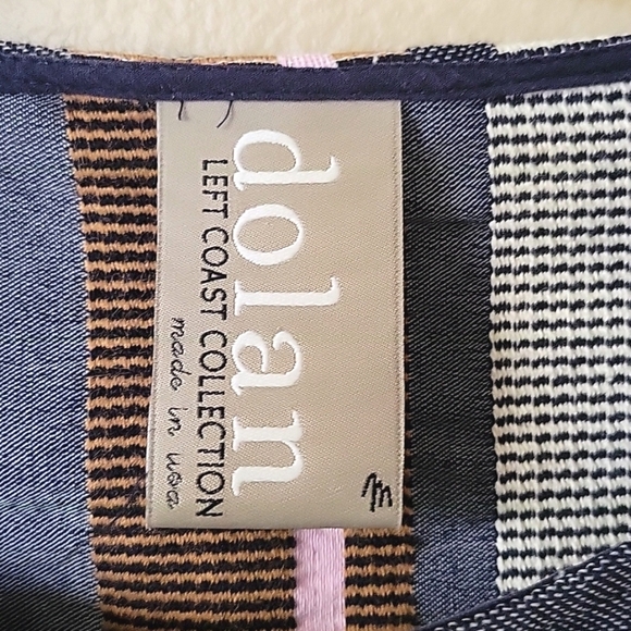 Anthropologie Dolan Left Coast Collection Striped Bell Sleeve Jacquard Top - Picture 2 of 6